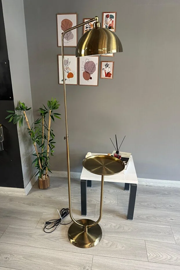 Lambader Eskitme Düz Gövde U Tepsi Hareketli Başlık Modern Metal Oturma Odası Çalışma Odası